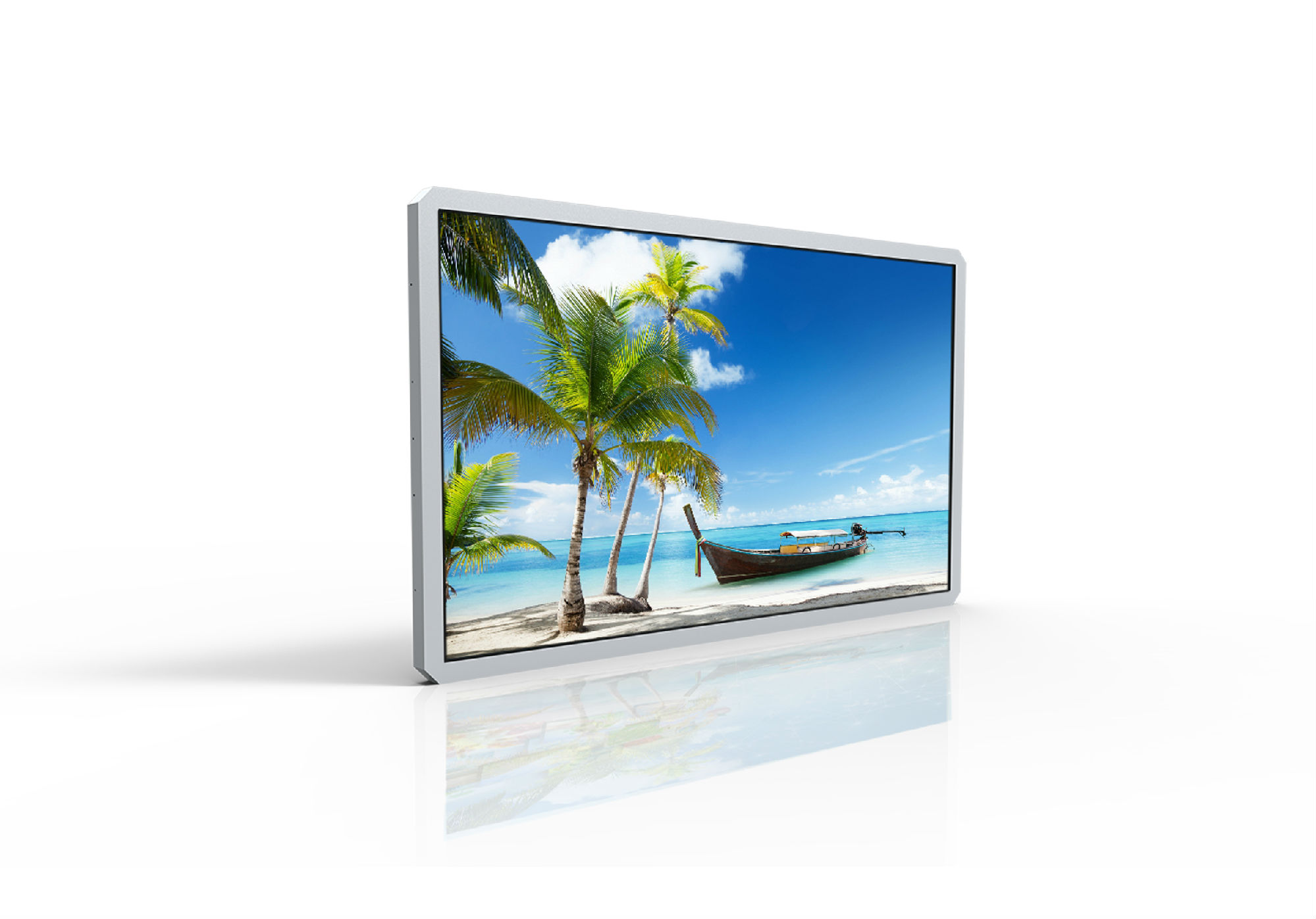 戶外廣告機(jī)出現(xiàn)花屏如何解決？