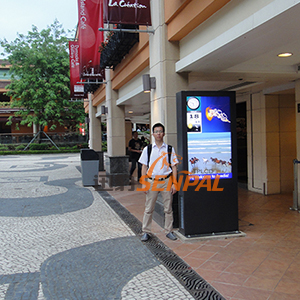 迅豹戶外廣告機入駐香港愉景灣