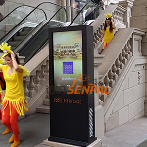 迅豹戶外廣告機入駐香港1881酒店