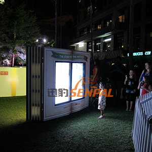 迅豹戶外液晶廣告機入駐澳大利亞墨爾本市政廣場