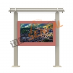 65寸落地式橫放液晶廣告機(jī)