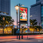 智慧燈桿集成戶(hù)外廣告機(jī)